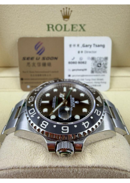 二手 ▶️ Rolex 勞力士 GMT-MASTER II ◀️ 116710LN 2017年錶 (40mm) 